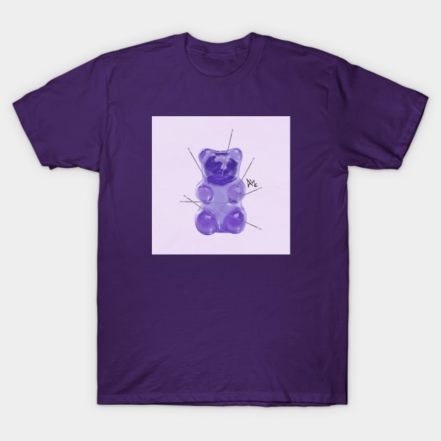 Spicy gummy bear T-Shirt by Angel Sin Acento